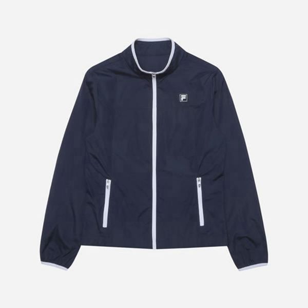 Jaquetas Fila Mulher Azul Marinho - Fila Golf Windbreaker En Portugal,BFCI-82639